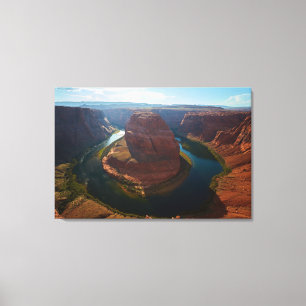 Hoefijzer buigen canvas afdruk