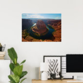 Hoefijzer buigen poster (Thuiskantoor)