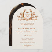 Hoefijzer Cactus Western Arch Foto Sla de datum op Kaart (Voorkant / Achterkant)