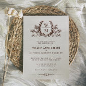 Hoefijzer Cactus Western Land Boho Wedding Inv Kaart