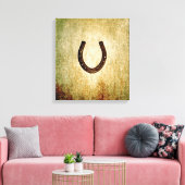Hoefijzer Canvas Afdruk (Insitu (Woonkamer))