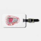 Hoefijzer Canyon Ranch Arkansas Bagagelabel (Voorkant horizontaal)