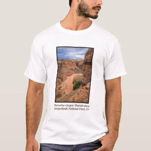 Hoefijzer Canyon Thunderstorm - Utah T-shirt