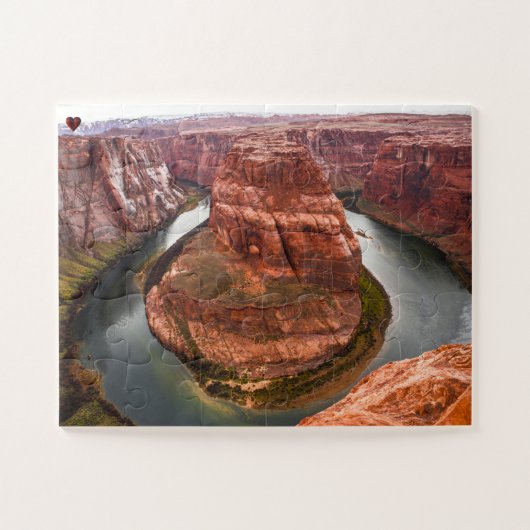 Hoefijzer Canyon Utah Legpuzzel (Horizontaal)