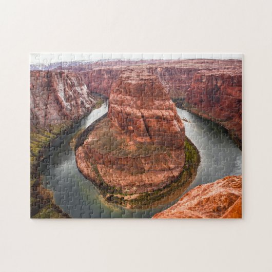 Hoefijzer Canyon Utah. Legpuzzel (Horizontaal)