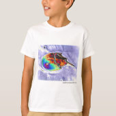 Hoefijzer Crab Foil-ontwerp T-shirt (Voorkant)