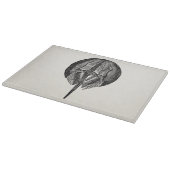  Hoefijzer Crab King Crabs Sjabloon Snijplank (Hoek)