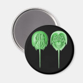 Hoefijzer Crab Magneet (Voorkant / Achterkant)