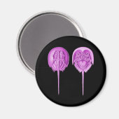 Hoefijzer Crab Magneet (Voorkant / Achterkant)