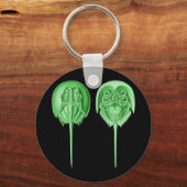 Hoefijzer Crab Sleutelhanger (Voorkant)