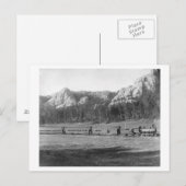 Hoefijzer Curve in Burlington en Missouri Briefkaart (Voorkant / Achterkant)