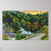 Hoefijzer Curve Uitzicht van de Herfsten van de Ba Poster (Voorkant)