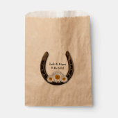 Hoefijzer Custom Favor Bag Bedankzakje (Voorkant)