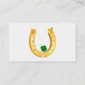 Hoefijzer Design Visitekaartje (Achterkant)