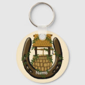 Hoefijzer die goed wil sleutelhanger (Voorkant)