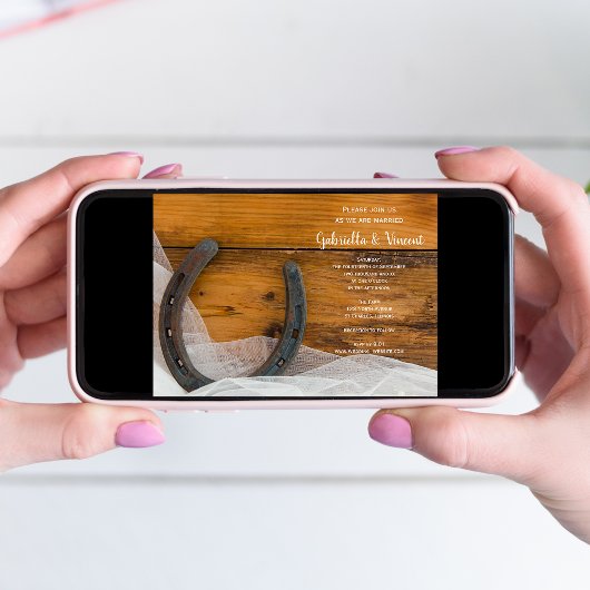 Hoefijzer en Brand Veil Kaart