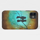 Hoefijzer en Libellen i-Phone 5 Hoesje (Achterkant (horizontaal))