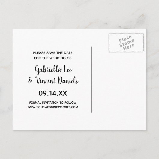 Hoefijzer en Satin Western Weddenschap Opslaan Dat Aankondigingskaart (Achterkant)