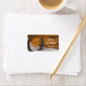 Hoefijzer en Veil Land Barn Wedding voor Label (Insitu)