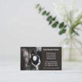 hoefijzer Farrier Hoof Service Visitekaartje (Staand voorkant)