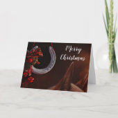 Hoefijzer feestdag met feestdag voor feestelijke f kaart (Voorkant)