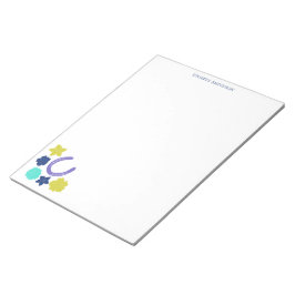 Hoefijzer Floral Horseback Riding Thgeacht Notitie Notitieblok