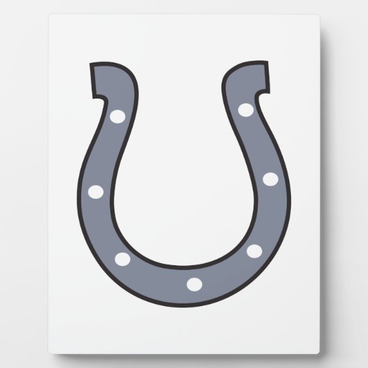 Hoefijzer Fotoplaat (Voorkant)