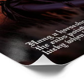 Hoefijzer Geluk Perfect Poster (Hoek)