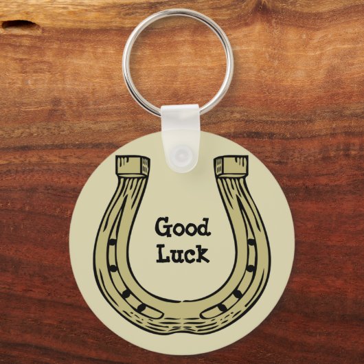Hoefijzer Good Luck Sleutelhanger (Voorkant)