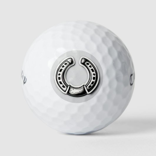 "Hoefijzer Haven" Golfballen (Voorkant)