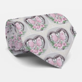 Hoefijzer Hearts Stropdas (Opgerold)