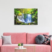 Hoefijzer Herfsten Australië canvas print (Insitu (Woonkamer))