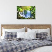 Hoefijzer Herfsten Australië canvas print (Insitu (Slaapkamer))