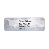 Hoefijzer Herfsten Etiket (Voorkant)