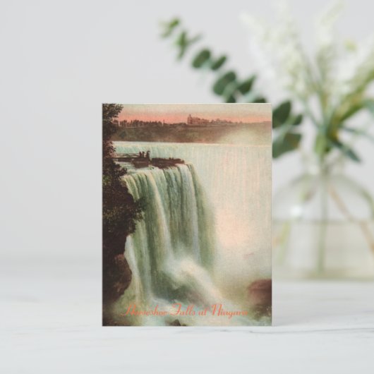 Hoefijzer Herfsten in het Niagara Briefkaart (Staand voorkant)