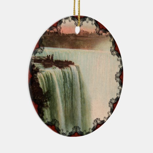 Hoefijzer Herfsten in het Niagara Ornament (Rechts)