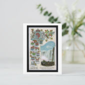 Hoefijzer Herfsten, Niagara Herfsten, Canada Vinta Briefkaart (Staand voorkant)