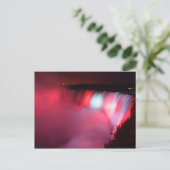 Hoefijzer Herfsten Niagara Red Blue Lights Briefka Briefkaart (Staand voorkant)