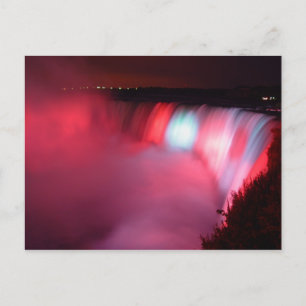Hoefijzer Herfsten Niagara Red Blue Lights Briefka Briefkaart