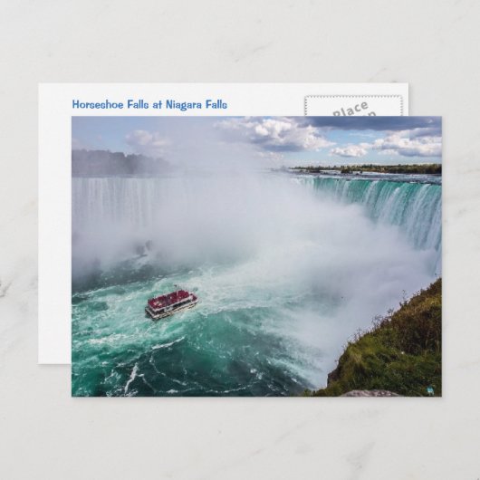 Hoefijzer Herfsten op het Briefkaart van Niagara H (Voorkant / Achterkant)