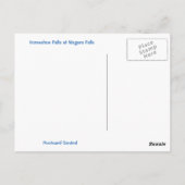 Hoefijzer Herfsten op het Briefkaart van Niagara H (Achterkant)