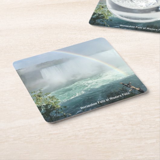 Hoefijzer Herfsten op het Onderzetter van Niagara  (Schuin)