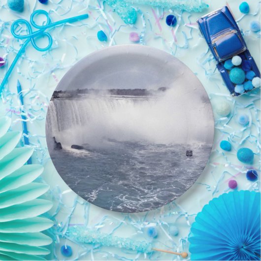 Hoefijzer Herfsten Papieren Bordje (Feest)