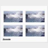 Hoefijzer Herfsten Rechthoekige Sticker (Vel)