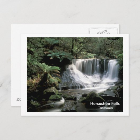 Hoefijzer Herfsten Tasmanie Briefkaart (Voorkant / Achterkant)