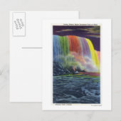 Hoefijzer Herfsten verlicht bij nacht Briefkaart (Voorkant / Achterkant)