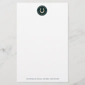 Hoefijzer Horse Letterhead Briefpapier (Voorkant)