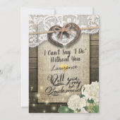 Hoefijzer Hydrangea Wood... Kaart (Voorkant)