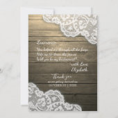 Hoefijzer Hydrangea Wood... Kaart (Achterkant)