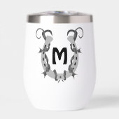 Hoefijzer in Barbed Wire Monogram (Voorkant)